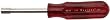 Xcelite HS8 1/4" x 3 1/8" Full Hollow Shaft Nutdriver, Red Handle