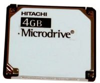 Hitachi 4gb Digital Microdrive High Speed Memory Card