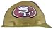 San Francisco 49ers V-Gard Hard Hat