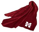 Miss State Bulldogs Plush Fleece Blanket