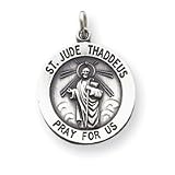 Sterling Silver St. Jude Thaddeus Medal