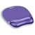 Purple Gel Crystal Transparent Mousepad and Wrist Rest