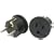 American to German Grounded Plug Adapter