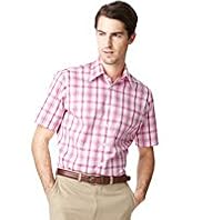 Collezione Pure Cotton Short Sleeve Checked Shirt