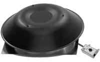 Lomanco,. 2000BTH Black Power ventilator With Thermo & Humid