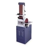 Combination Belt and Disc Finishing machine - 1HP Motor, 1PH, 115V, Miter Gauge, with Stand - 4210K by Wilton - Wilton - 4210K