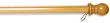 Wood Pole W/anti wrap Tube, 56"H, WOOD