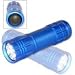 Super-Bright 9 LED Heavy Duty Compact Aluminum Flashlight - Cool Blue
