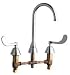 Chicago Faucets 786-GN2FCXKCP Chrome Manual Deck Mounted 8