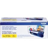 Brother TN310Y Yellow Toner Cartridge for Brother Laser Printer Toner