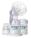 Avent Isis Breast Pump with 2 Bottles