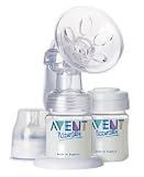Avent Isis Breast Pump with 2 Bottles