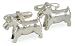 Sterling silver Monopoly dog cufflinks with presentation box