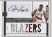 2010-11 Playoff National Treasures Timeline Materials Custom Team Nicknames Prime Signatures #25 - L