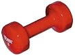 Colored VinylCoated Dumbbells - Pair - 8 lb - Exercise