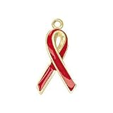Red MADD Ribbon Charm