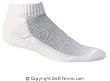 Men's Quarter Sock, White