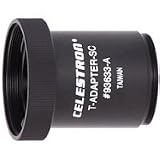 Celestron T-adapter for all Schmidt-Cassegrains. Threads onto Rear Cell.
