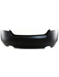 Automotive Parts and Accessories: Evan-Fischer EVA17872030962 Bumper Cover Rear Facial Plastic Primered With dual exhaust holes - Evan-Fischer Auto Parts