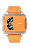 Fossil Spinning Disc Silicone - Orange Men's watch #JR1288