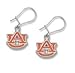 Auburn University Sterling Silver Dangle Earrings title=