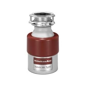 KitchenAid KCDB250G NA 1/2 HP 26 oz. Chamber Capacity Continuous Feed Disposer K