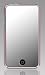 Apple iPod Touch (2nd Generation) Metallic Case & Mirror LCD Screen Protector - Rouge