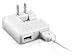 ACpower for iPad, iPod/iPhone Slim Dual-Port USB Wall Charger