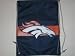 DENVER BRONCOS Nylon Drawstring SACK / BACK PACK (14 inches by 18 inches)