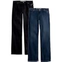 Harley-Davidson Women's Stretch Boot Cut Jeans 32" to 34" Inseam in Blue Denim 99023-08VW CLEARANCE!!!