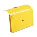 Wilson Jones ColorLife File Wallets with Velcro Grippers, 3.5 Inch Expansion, 10 x 15 Inches, Yellow, 10 Wallets Per Box (WCC722-4Y)