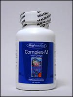 Allergy Research (Nutricology) - Complex M W/Gink, 60 capsules