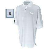 Ladies' Poodle White Golf Polo Shirt