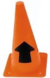 Set of 4 12 Arrow Cone (Straight Arrow)