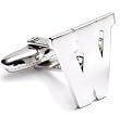 Initial Cufflinks - Letter W