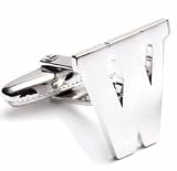 Initial Cufflinks - Letter W
