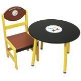 Pittsburgh Steelers NFL Childrens Wooden Chair (12"x12"X26")