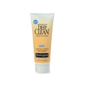 Neutrogena Oil-Free Deep Clean Cream Cleanser, 7 Ounce