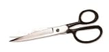 Stainless Steel Straight Trimmers, 7L, RH/LH, Black (ACM10571) Category: Childs Scissors