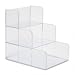 Rubbermaid Spacemaker 3-Tier Supplies Bin, Plastic, 9.375 x 12 x 12 Inches, Clear (29894ROS)