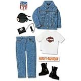 Harley Davidson 3-D Stickers: Denim Clothing
