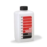 2000ml White Storage Bottle