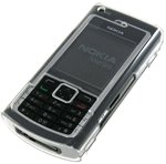 Electronics : CRYSTAL HARD CASE FOR A NOKIA N72 MOBILE PHONE