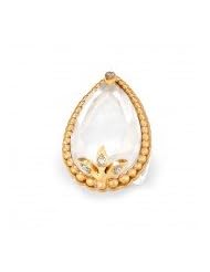 Lori Bonn "Empress Me" Mother of Pearl Doublet Bonn Bon Slide Charm From The Reign or Shine Collection
