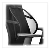 Air Flow Office Seat Cushion Back Rest Fabric Support