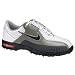 Nike Junior 2010 TW Golf Shoes - White - Black Metallic Pewter - 5
