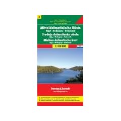 Freytag Berndt Autokarten, Mitteldalmatinische K�ste 1:100 000 Mljet - Dubrovnik - Medugorje. Mit nautischen Informationen (Maps & Atlases)