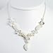 Moonstone Wht Pearl Rock Quartz White Jade Necklace 16 In - Lobster Claw - JewelryWeb