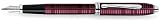 Cross, Townsend Fountain Pen, Garnet w/Chrome Plated Trim -MEDIUM Nib