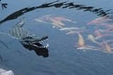 Floating Alligator Decoy by Aquascape